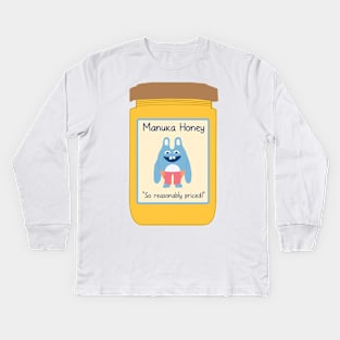 Bingo Bronson Manuka Honey Kids Long Sleeve T-Shirt